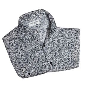 Saint Laurent | Paisley | Western Snap | Hedi Slimane | Japan Made Button Up